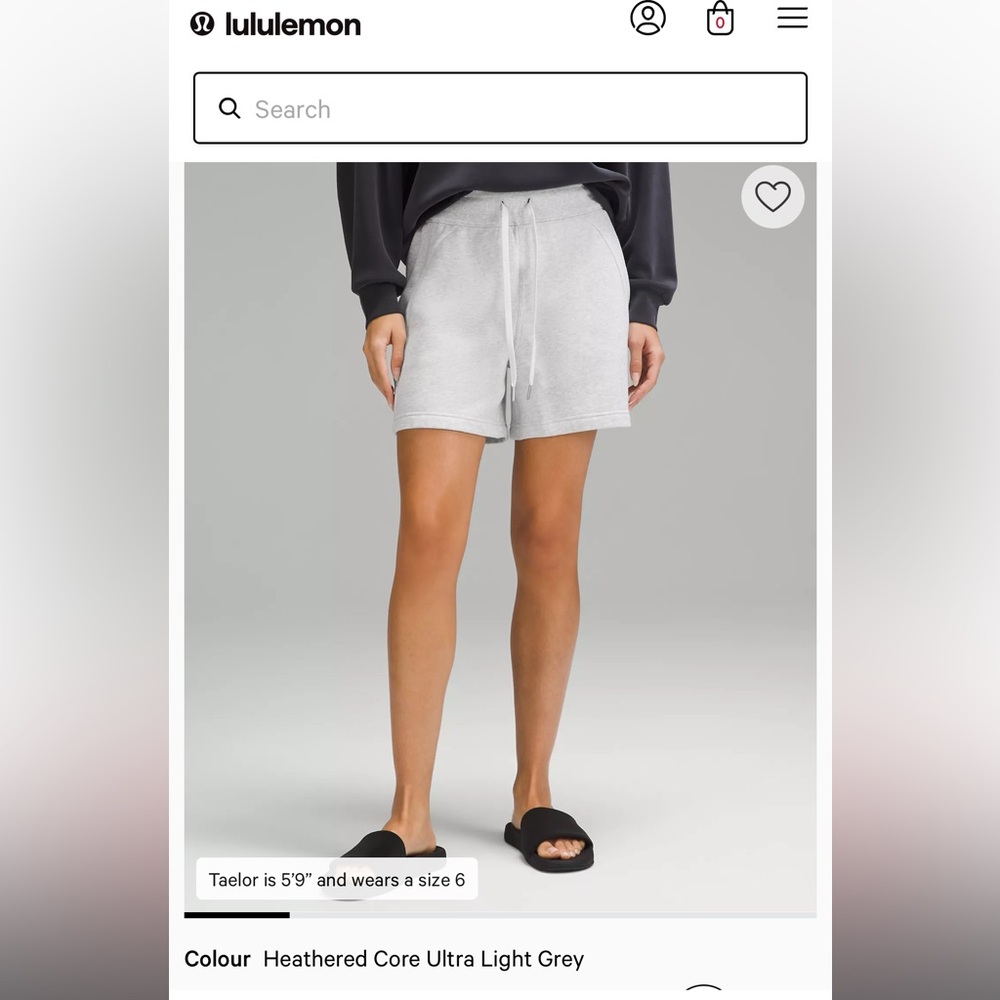 Lululemon Scuba HR Short 5-inch